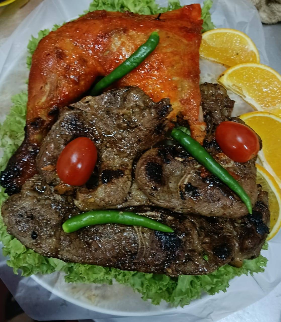 Set Combo Nasi Arab Ayam Kambing